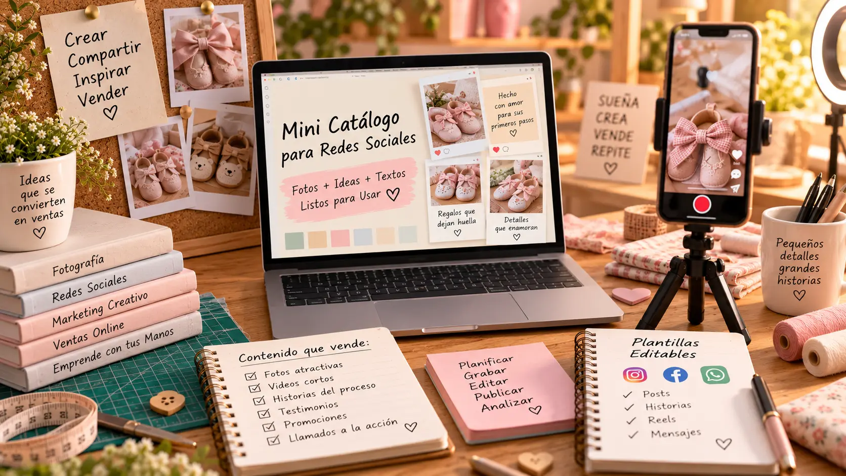 Mini Catálogo para Mostrar tus Creaciones